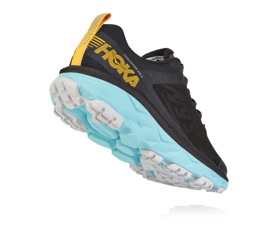 Tenis Trail Hoka One One Feminino Pretas - Challenger Atr 5 - 190-GPQRUF